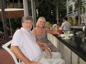 Singapore Gin Sling at Raffles